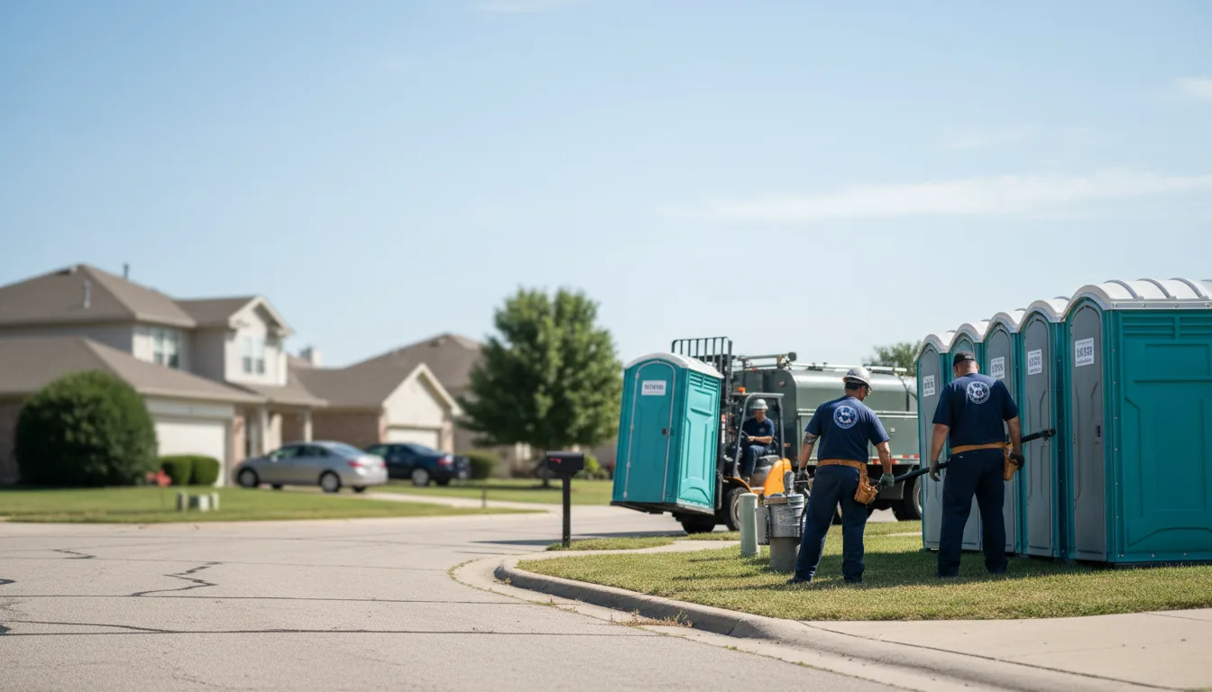 Porta Potty Rental in White Lake, SD near me